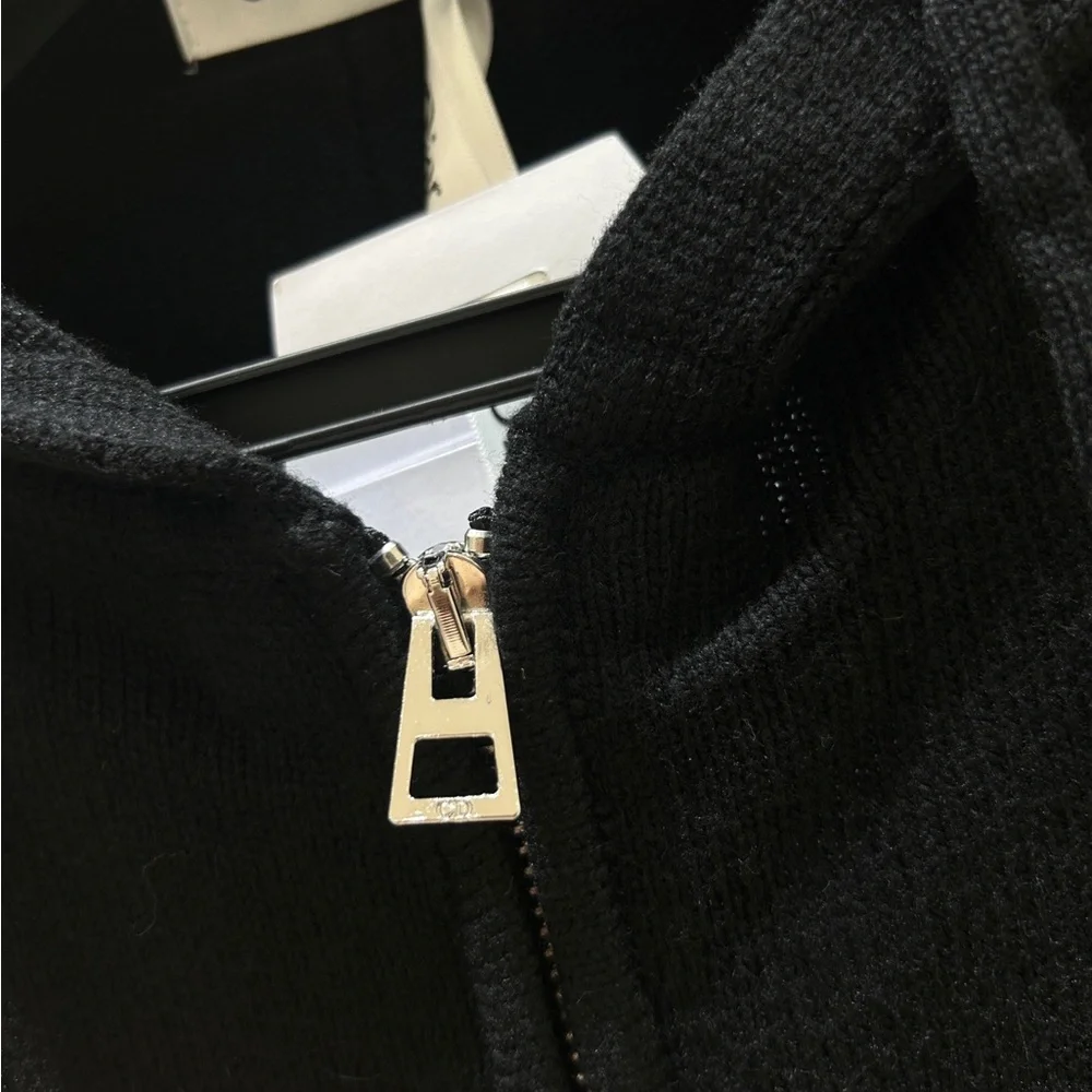 Dior Black Women's Zip-Up Hoodie - Picture 6 of 8